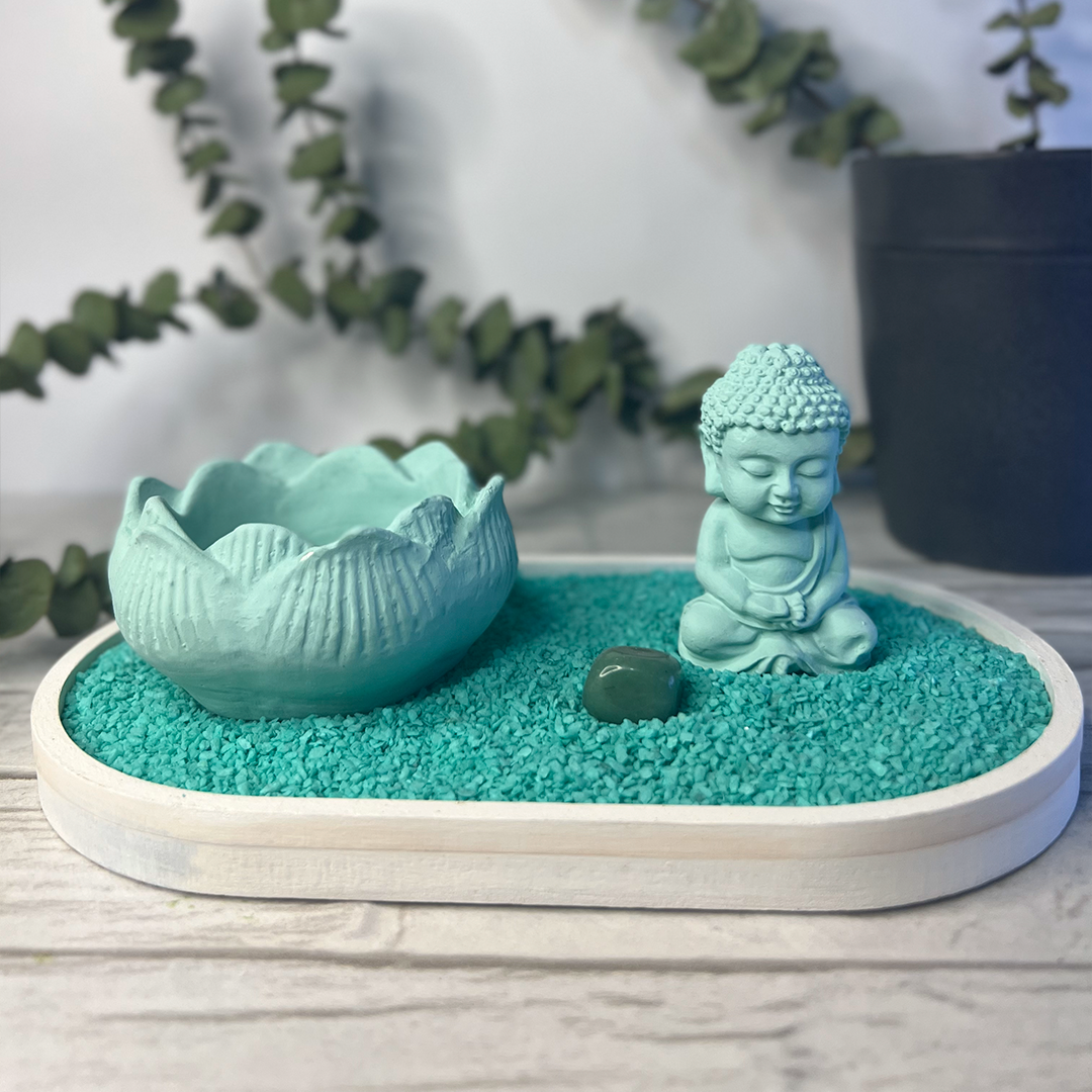 Jardin Zen Flor de Loto cuarzo Aventurina