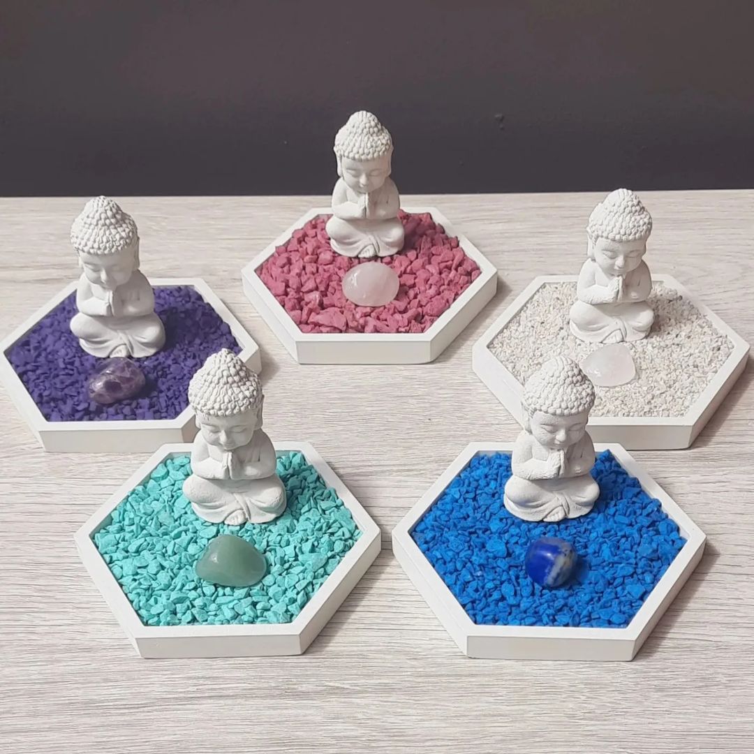 Jardines Zen Hexagonales – AromaParaElAlma
