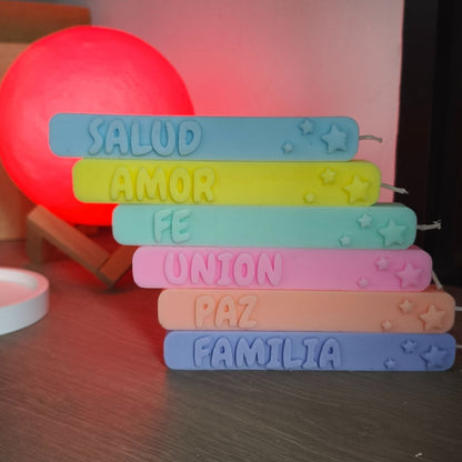 Pack 6 Velas de Deseos