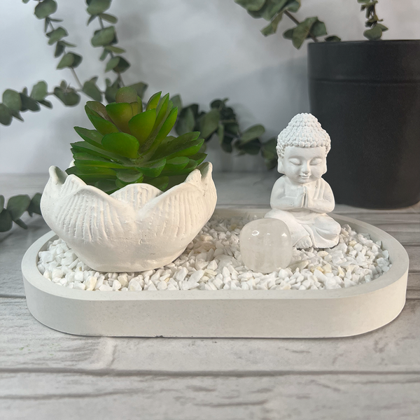 Jardin Zen Flor de Loto cuarzo Cristal